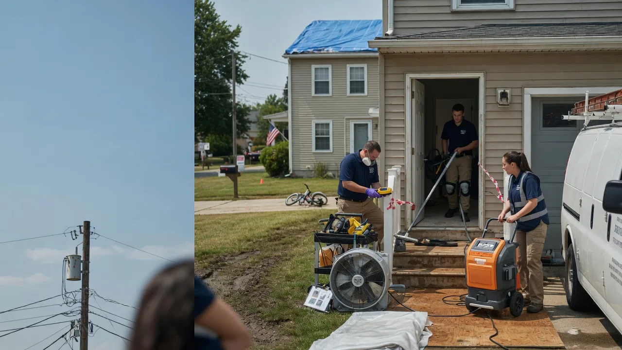 Water Damage Repair in Cornell, WI near me